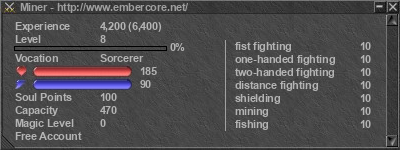 Signature for player Miner